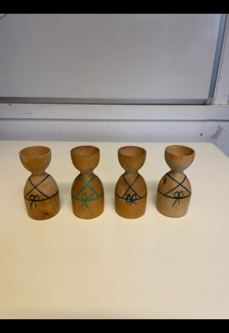 Svenske vintage æggebægre